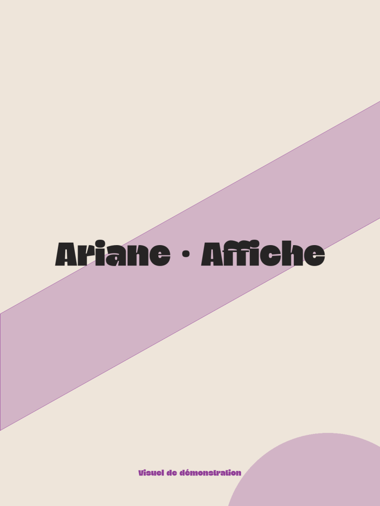 Ariane · Affiche