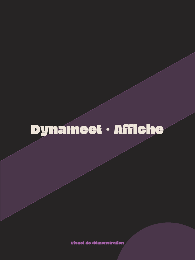 Dynameet · Affiche