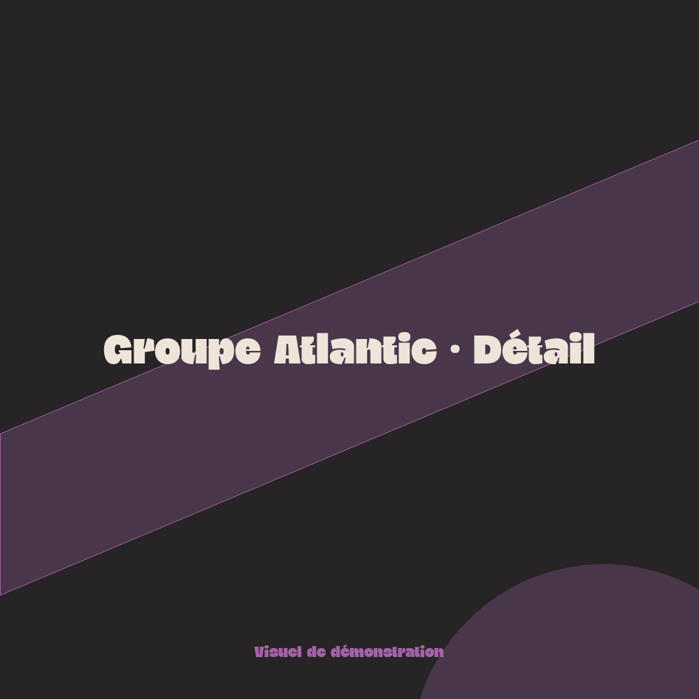 Groupe Atlantic · Planche