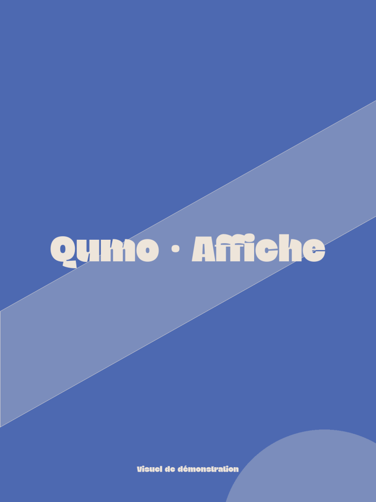 Qumo · Affiche