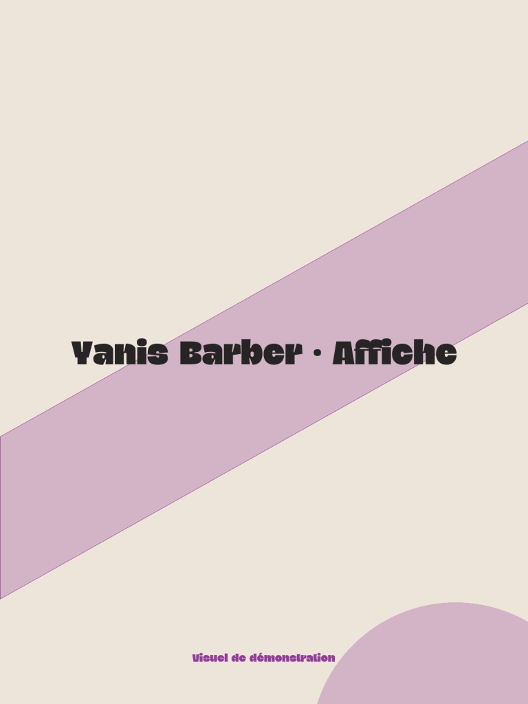 Yanis Barber · Affiche